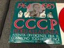 CCCP - Fedeli Alla Linea 1964-1985 LP original red vinyl  Negazione Wretched pun