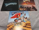 LP Lot/3 SUPERMAN Original Soundtrack Album II III DC Comics NM Vinyl Etched