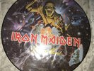 Rare 1983 IRON MAIDEN Album PIECE OF MIND Vinyl Record PICTURE DISC SEAX-12306