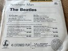 Beatles Nowhere Man Ep Irish Pressing. Parlophone