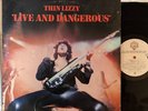 Thin Lizzy Live and Dangerous Vinyl 2 LP WB 2BS 3213 The Boys Are Back in Town