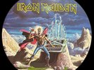 1985 Iron Maiden “RUN TO THE HILLS” 12” Picture Disc Vinyl Record UK JD