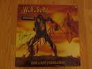 WASP THE LAST COMMAND BLACKIE LAWLESS HAND AUTOGRAPHED 1985 LP