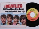 Rock 45 BEATLES All You Need Is Love CAPITOL VG++ picture sleeve j