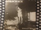 Rorschach/ Remain Sedate/ 12-in Vinyl Punk Hardcore NJ Hardcore For Dead Guy Fan