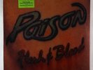 Poison - Flesh & Blood LP - Enigma/Capitol SEALED
