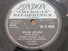 BOBBY DARIN - Splish Splash. UK London 78'. 1958  Rock N Roll. Nm Unplayed.