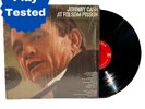 JOHNNY CASH at FOLSOM PRISON - 1968 1st Press Columbia 2-Eye LP - EX IN SHRINK