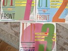 Up Front 1 -  3  Hip Hop ,Electro ,Dance Compilation Mix LPs NM