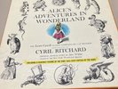 Alice's Adventures In Wonderland Cyril Ritchard Riverside 4 LP & Book Set SDP22