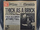 RARE  JETHRO TULL Thick As A Brick 1972 Reprise LP W/Newspaper PROMO NEAR MINT