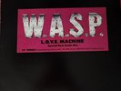 Wasp Love Machine Promo USA Press Promo 12’ Single