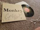 RARE GEORGE MICHAEL SIGNED -1987 RECORD Monkey PROMO 12