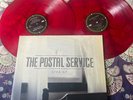 THE POSTAL SERVICE GIVE UP DOUBLE RED VINYL LP GATEFOLD SET SUB POP VG+/VG++