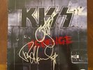 KISS - Revenge album cover only signed by Gene Simmons Paul Stanley JSA