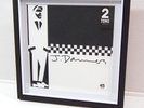 JERRY DAMMERS Framed Signed Art Card The Specials Selecter SKA 2 Two Tone EX++