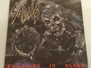 SADUS - SWALLOWED IN BLACK + INSERT + INNER - 1990 MADE IN HOLLAND - VG++