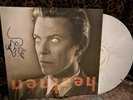 David Bowie Heathen Vinyl LP Barnes Noble Exclusive Vinyl Colored Signed