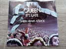 Queen: It’s Late / Sheer Heart Attack USA 7” Single 1977 with Picture Sleeve