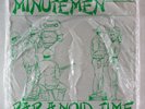 Punk EP - Minutemen - Paranoid Time - SST - green wax  sealed