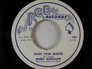 R&B Rocker 45 - Bobby Marchan - Hush Your Mouth/Quit My Job - Ace VG++