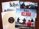 CLEAR vinyl -The Beatles GET BACK DeLuxe Import set w POSTER  ROOFTOP LP