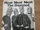 THE DAMNED NEAT NEAT NEAT 7” VINYL SINGLE STIFF UK 1977 1ST PRESS ISLAND LOGO