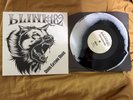 Rare original blink-182 dogs eating dogs 10” vinyl record EP black white swirl