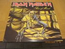 IRON MAIDEN - 'PIECE OF MIND'.  UK 1ST PRESS + BLACK INNER + MERCH INSERT. NM
