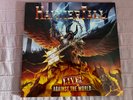HammerFall - LIVE  Against the World - 3LPs - Transparent Orange Vinyl - NEU