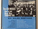 Lou Moses How To Sell Men's Wear Training Tool Six Sales Meetings 3 LP Box EX