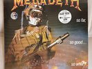 Megadeth - So Far, So Good .. So What  UK LP With Poster EST2053  VG+ / VG+