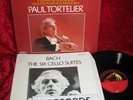 1963 UK EXC+ TO NM 3 LP SLS 798 STEREO J.S. Bach*, Paul Tortelier – The Cello Su