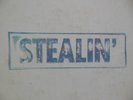 BOB DYLAN - STEALIN', Early Press with Light Green Labels, Sticker  Near Mint
