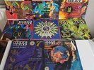 VARIOUS: Deep Heat 1 To 8 House/Dance Compilation Double Vinyl LPs.VG+ Condition