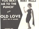MARY WELLS-RAREST PICTURE SLEEVE + 45-(YOU BEAT ME TO THE PUNCH)--PS-PIC--SLV