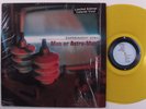 MAN OR ASTRO-MAN? Experiment Zero TOUCH & GO LP VG+ yellow vinyl insert SHRINK y