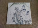 Metallica And Justice For All Vinyl 2XLP Original 1988 Elektra Records W/Inners