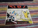 D.R.I. Dealing With It  Vinyl 1985 Death Records with Insert VG++/EX