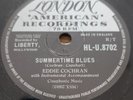 EDDIE COCHRAN - Summertime Blues. UK London 78'. 1958 Rock & Roll. Unplayed Nm