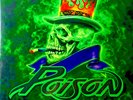 POISON Glamour & Thunder LP Green Purple Splatter Vinyl Live 1990 FM NEW Sealed