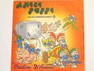 amici puffi cristina d'avena disco sigla 45 giri 1990