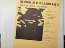 Jimi Hendrix Live At The L.A. Forum 4-25-70 German LP Ruthless Rhymes