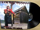 STEVIE RAY VAUGHAN AND DOUBLE TROUBLE-SOUL TO SOUL,FE-40036,VINYL ALBUM LP
