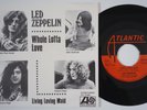 LED ZEPPELIN Whole Lotta Love RARE  Sweden 45 swedish Living Loving Maid HEAR