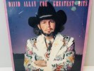 David Allan Coe Greatest Hits Vinyl LP Record 1978 Columbia - Stains On Sleeve