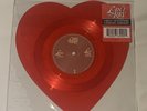 Lana Del Rey Heart-Shaped Red Vinyl 7″ Love/Lust For Life RECORD THE WEEKEND