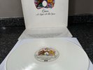 RARE WHITE VINYL LP QUEEN A NIGHT AT THE OPERA DC 10 FRENCH PRESS 1978 EX+/EX