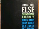 CANNONBALL ADDERLEY - SOMETHIN' ELSE LP RARE ORIGINAL BLUE NOTE 1595 MILES DAVIS