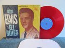 Elvis GI Blues lp red color vinyl record import Taiwan First label suede shoes